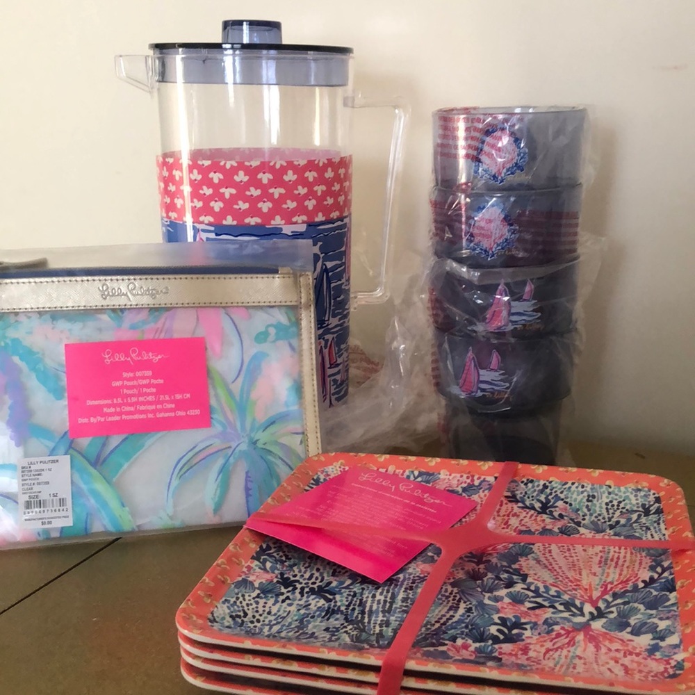 3 NWT Lilly Pulitzer GWP